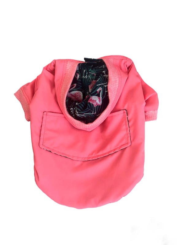 NEON PEMBE SU GEÇİRMEZ YAĞMURLUK