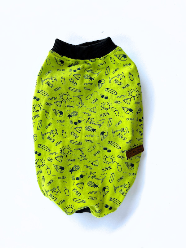 NEON YEŞİL KOLSUZ TSHIRT